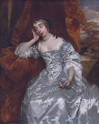 Sir Peter Lely Countess of Carnarvon oil painting